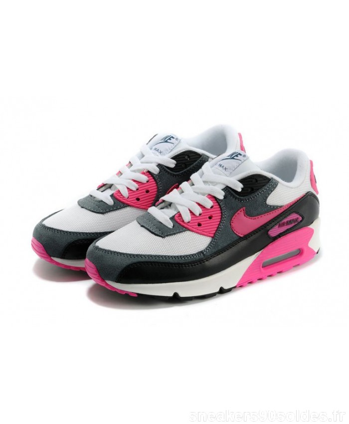 air max blanche grise rose